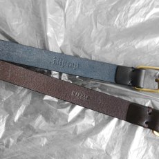 画像4: Riprap "PASS THROUGH BELT NARROW" -BRITISH SADDLE-　2 COLOR　size FREE (4)