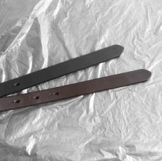 画像2: Riprap "PASS THROUGH BELT NARROW" -BRITISH SADDLE-　2 COLOR　size FREE (2)