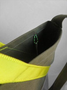 画像3: Riprap "A TOTE" -STUDIO MADE-　color OLIVE/POLLEN　3 SIZE (3)