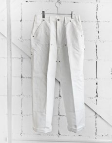 画像1: Riprap "DOUBLE FRONT TROUSERS" -COTTON/PAPER DUCK-　color OFF WHITE (1)