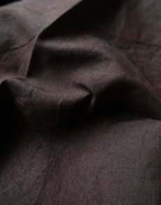 画像5: Riprap "TWO TUCK SLACKS" -PAPER/LINEN WEATHER-　color DARK BROWN (5)