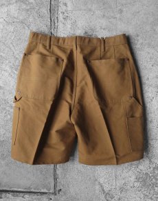 画像2: Riprap "PAINTER 1/2 SHORTS" -COTTON/PAPER DUCK-　color BROWN (2)