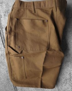 画像4: Riprap "PAINTER 1/2 SHORTS" -COTTON/PAPER DUCK-　color BROWN (4)