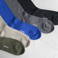 画像4: Riprap "Nz Merino Long Hose Socks" made by HALISON　size MEN'S FREE (25~27cm) (4)