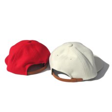 画像3: Riprap "Semi Long Brim Cap" -Melton Wool-　color : RED, WHITE　size FREE (3)