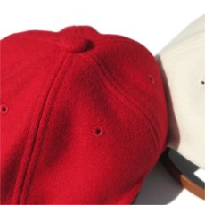 画像7: Riprap "Semi Long Brim Cap" -Melton Wool-　color : RED, WHITE　size FREE (7)