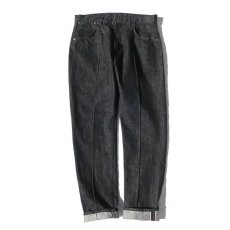 画像1: Riprap "Twisted Crease Jeans" -SLIM FIT-　color : BLACK　size W30~34INCH (S~L) (1)