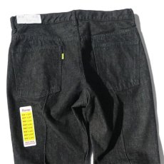 画像6: Riprap "Twisted Crease Jeans" -SLIM FIT-　color : BLACK　size W30~34INCH (S~L) (6)