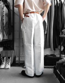 画像7: Riprap "DOUBLE FRONT TROUSERS" -COTTON/PAPER DUCK-　color OFF WHITE (7)