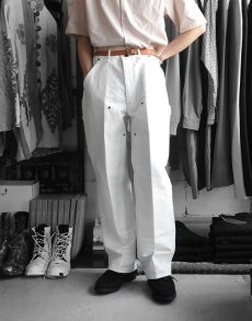 画像6: Riprap "DOUBLE FRONT TROUSERS" -COTTON/PAPER DUCK-　color OFF WHITE (6)