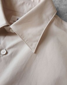 画像3: Riprap "REGULAR COLLAR S/S SHIRT" -120/2 COTTON POPLIN-　color DUSTY PINK (3)