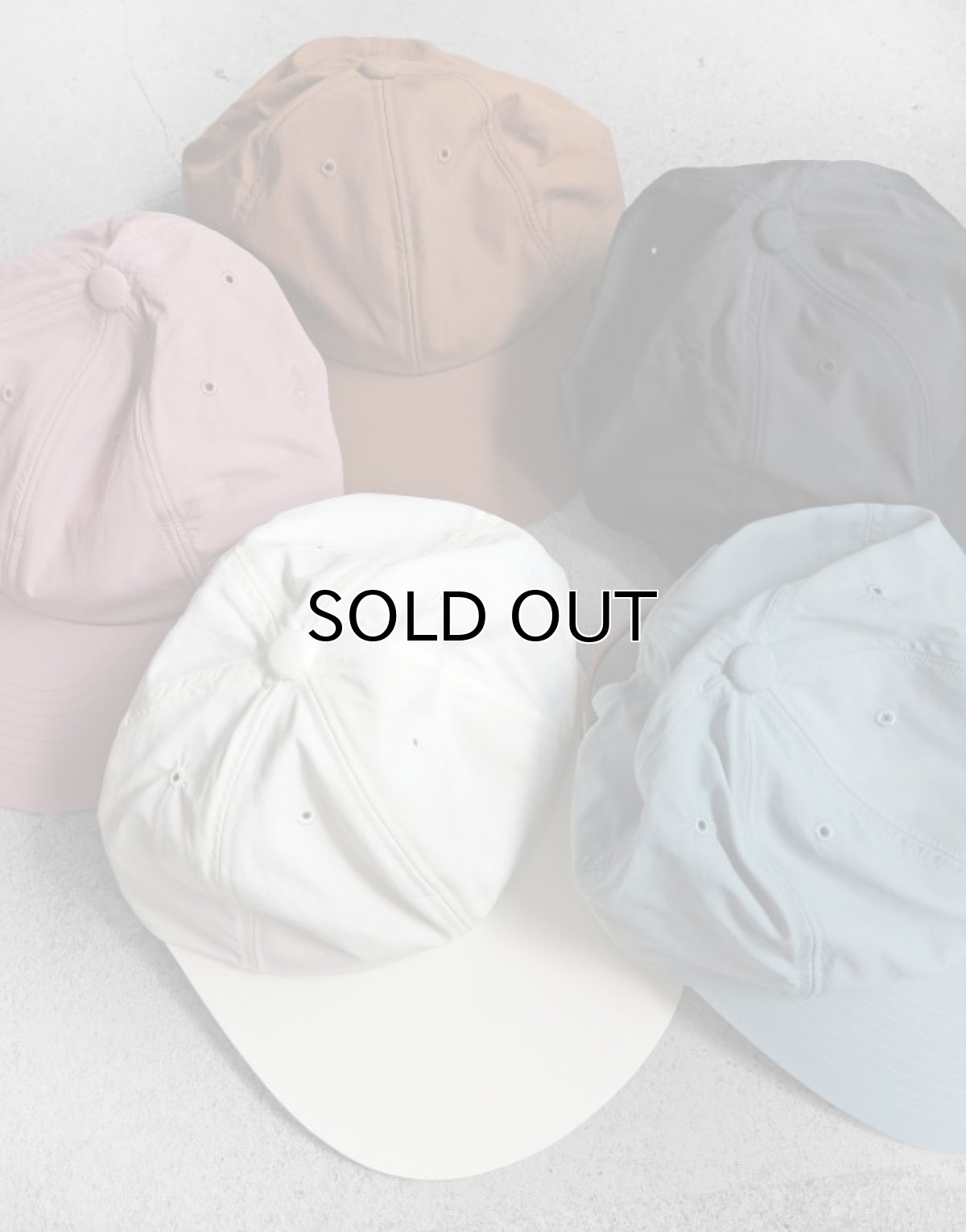 画像5: Riprap "SEMI LONG BRIM CAP" -NYLON TUSSAH-　5 COLOR　size FREE (5)