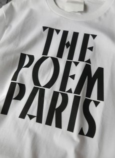 画像2: "THE POEM PARIS" SOUVENIR PRINT TEE　color WHITE　size XS~L (2)