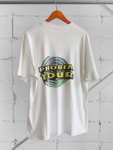 画像2: 1990's "THE KINKS" PHOBIA TOUR Print T-Shirt　WHITE　size XL (2)