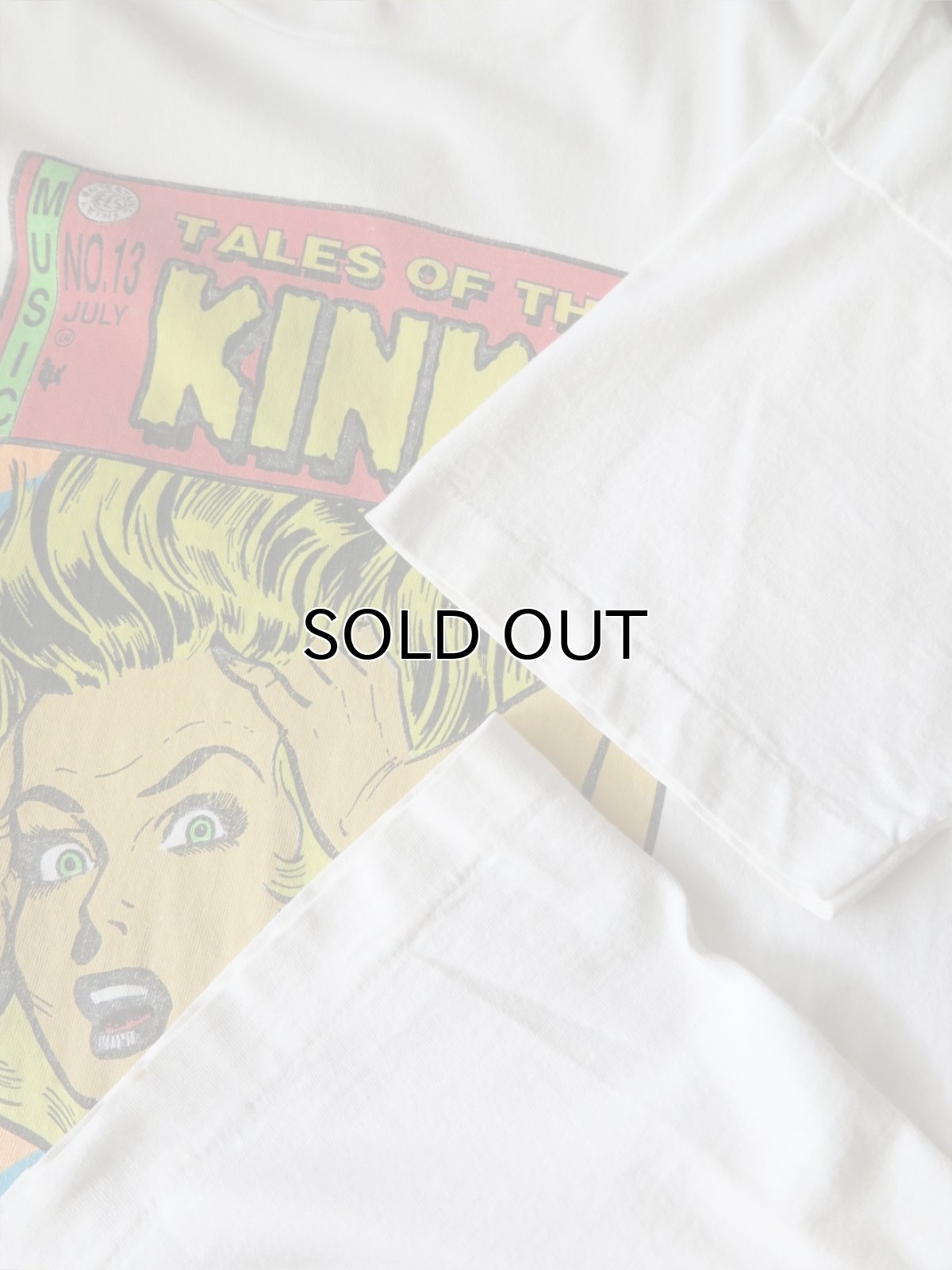 画像6: 1990's "THE KINKS" PHOBIA TOUR Print T-Shirt　WHITE　size XL (6)