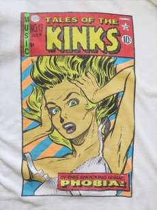 画像3: 1990's "THE KINKS" PHOBIA TOUR Print T-Shirt　WHITE　size XL (3)