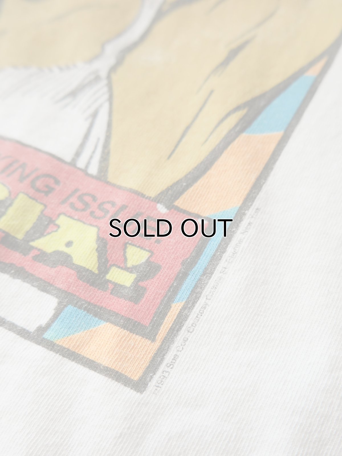 画像7: 1990's "THE KINKS" PHOBIA TOUR Print T-Shirt　WHITE　size XL (7)