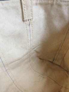 画像10: 1980's "L.L. BEAN" Canvas Tote Bag　NATURAL/GREEN (10)