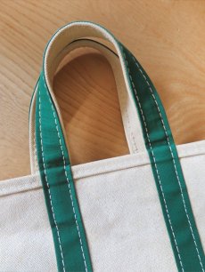 画像6: 1980's "L.L. BEAN" Canvas Tote Bag　NATURAL/GREEN (6)