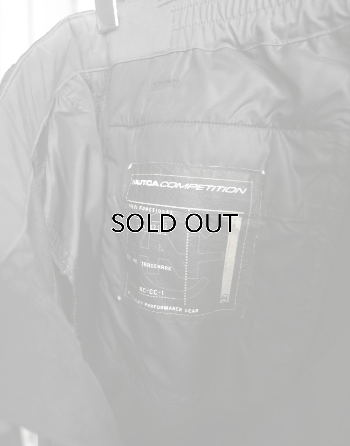 画像5: 1990's NAUTICA COMPETITION Coated Pants BLACK (5)