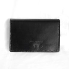 画像2: "JUTTA NEUMANN" WAITER'S WALLET  -MEDIUM SIZE-　color BLACK / MOCHA (2)