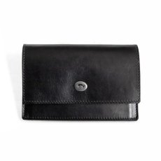 画像1: "JUTTA NEUMANN" WAITER'S WALLET  -MEDIUM SIZE-　color BLACK / MOCHA (1)