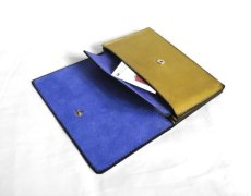 画像6: "JUTTA NEUMANN" WAITER'S WALLET  -MEDIUM SIZE-　color MUSTARD / VIOLET (6)