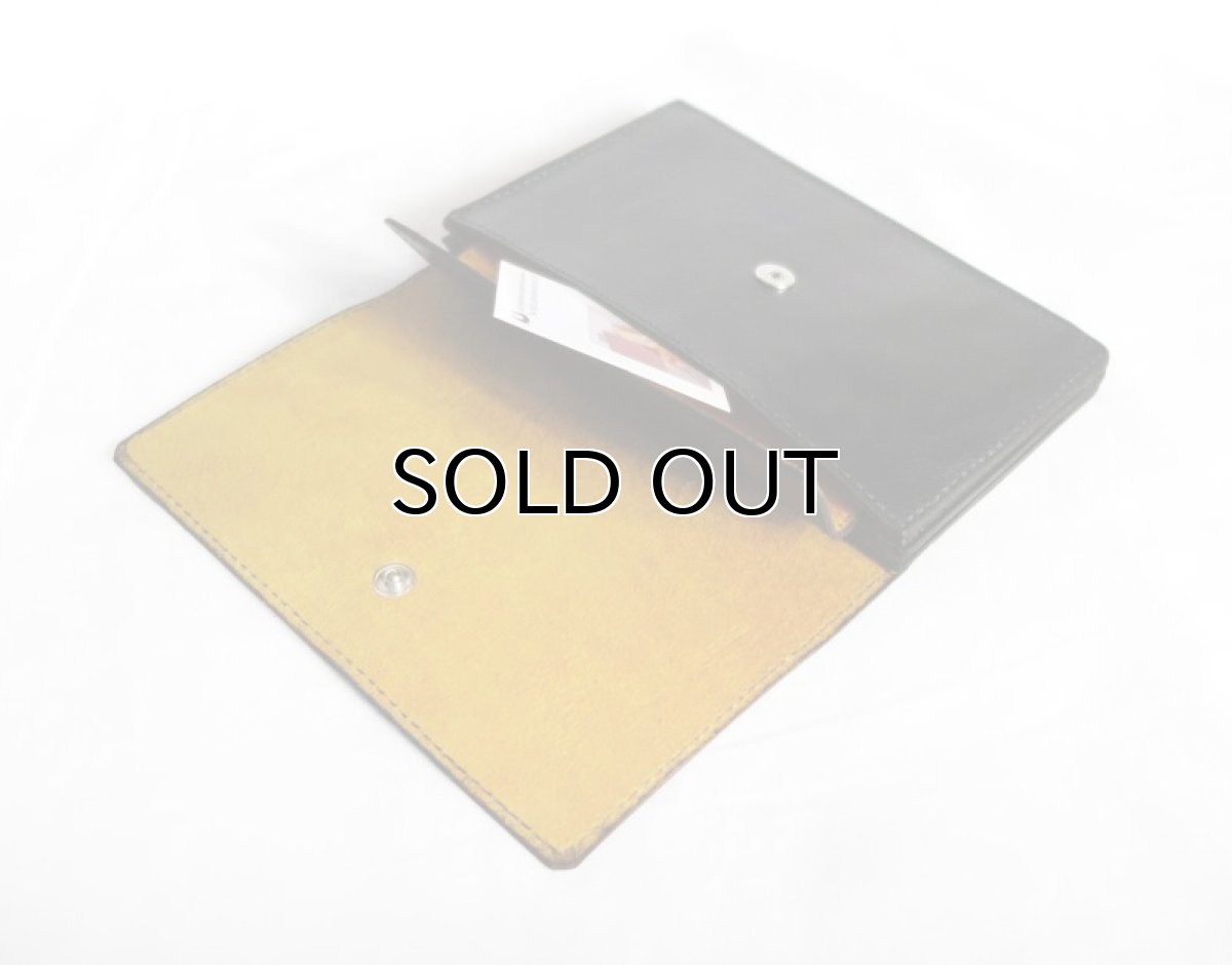 画像6: "JUTTA NEUMANN" WAITER'S WALLET  -MEDIUM SIZE-　color BLACK / MUSTARD (6)