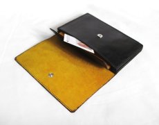 画像6: "JUTTA NEUMANN" WAITER'S WALLET  -MEDIUM SIZE-　color BLACK / MUSTARD (6)