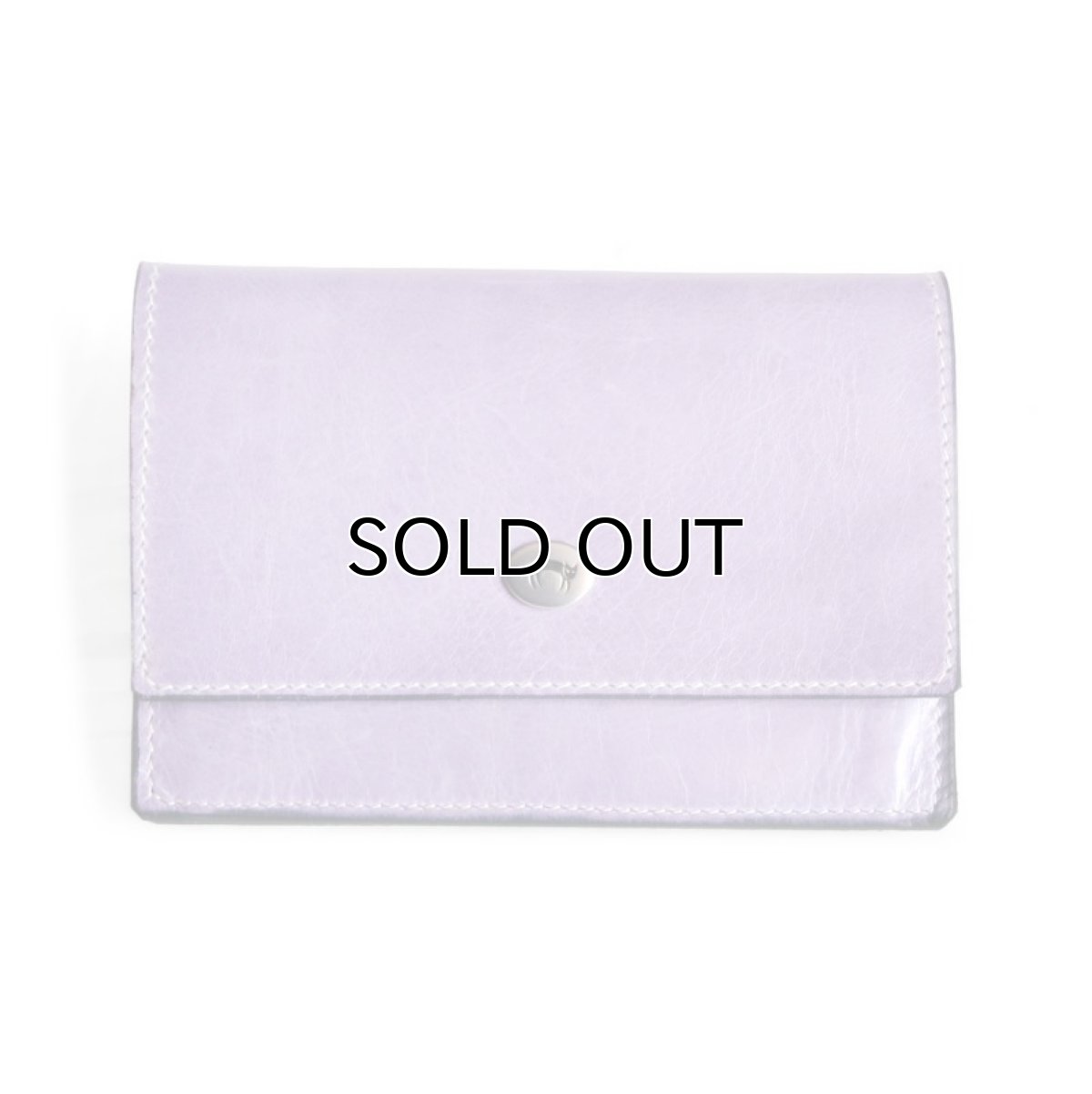 画像1: "JUTTA NEUMANN" WAITER'S WALLET  -MEDIUM SIZE-　color LAVENDER / GRAPE (1)