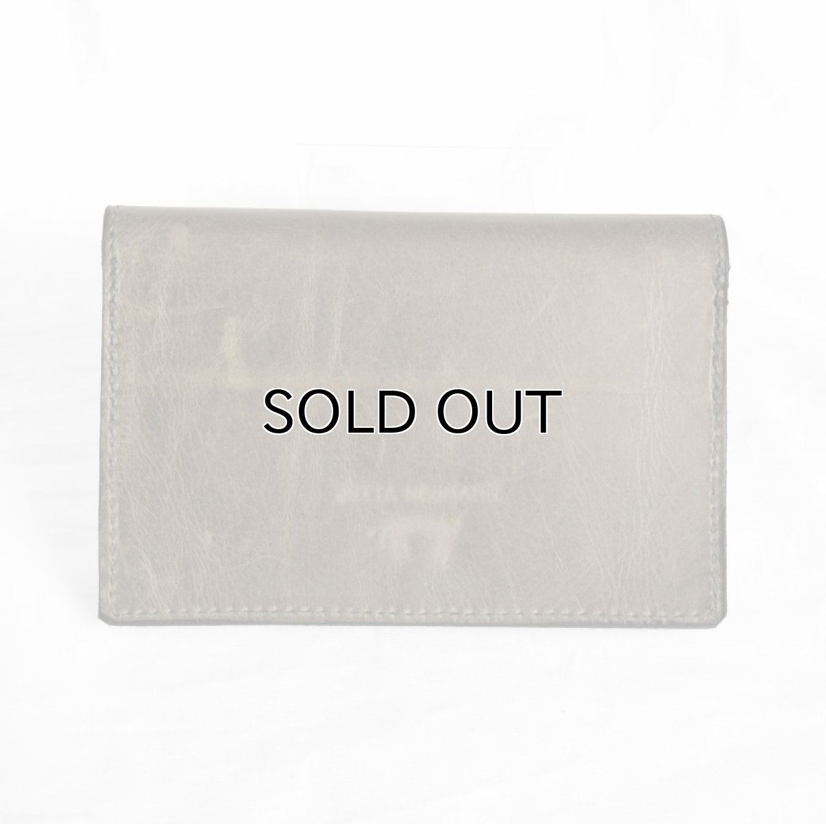 画像2: "JUTTA NEUMANN" WAITER'S WALLET  -MEDIUM SIZE-　color LIGHT OLIVE / MOSS (2)