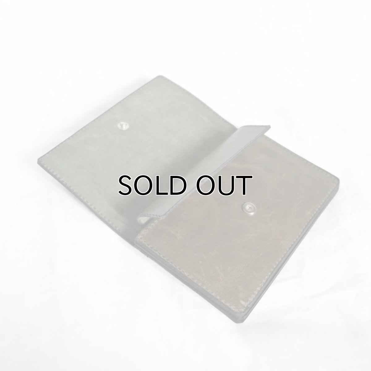 画像4: "JUTTA NEUMANN" WAITER'S WALLET  -MEDIUM SIZE-　color LIGHT OLIVE / MOSS (4)