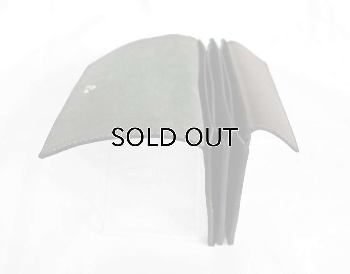 画像5: "JUTTA NEUMANN" WAITER'S WALLET  -MEDIUM SIZE-　color LIGHT OLIVE / MOSS (5)