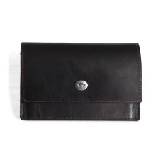 画像1: "JUTTA NEUMANN" WAITER'S WALLET  -MEDIUM SIZE-　color DARK BROWN / CAFE AU LAIT (1)