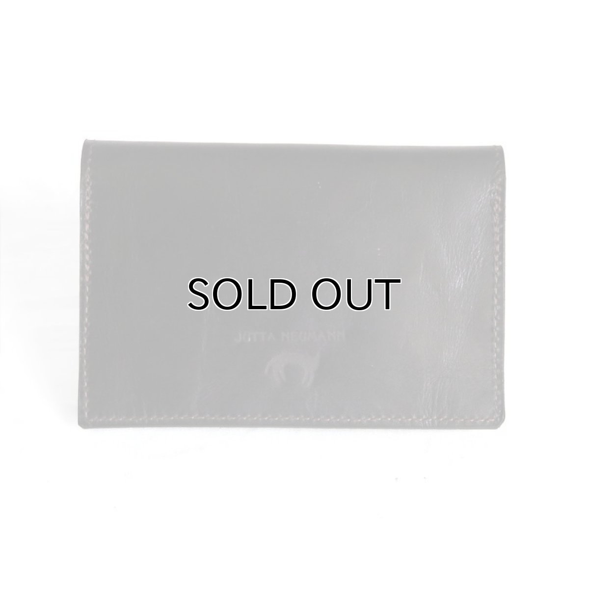 画像2: "JUTTA NEUMANN" WAITER'S WALLET  -MEDIUM SIZE-　color DARK BROWN / CAFE AU LAIT (2)