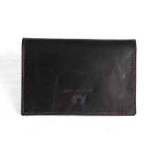 画像2: "JUTTA NEUMANN" WAITER'S WALLET  -MEDIUM SIZE-　color DARK BROWN / CAFE AU LAIT (2)