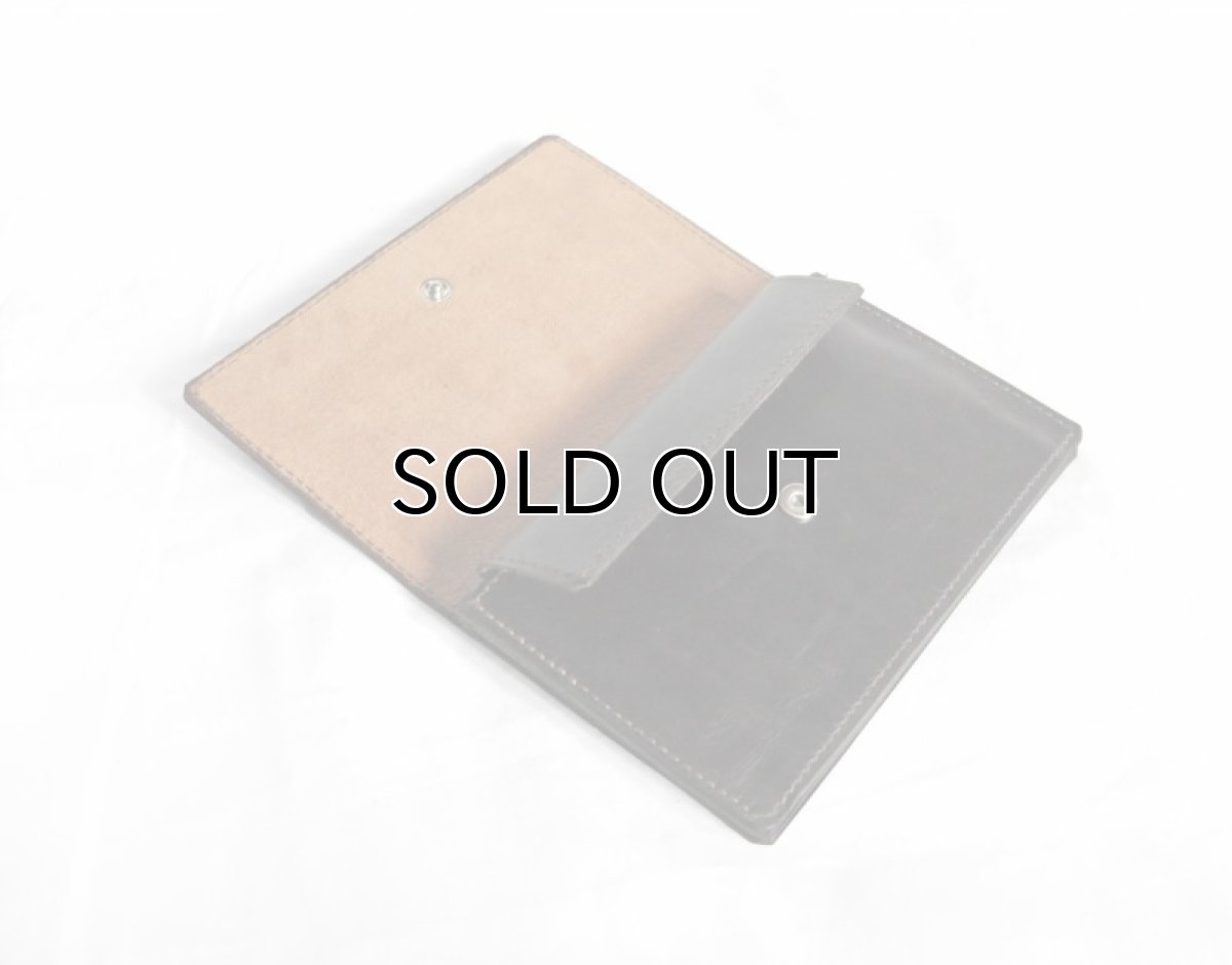 画像5: "JUTTA NEUMANN" WAITER'S WALLET  -MEDIUM SIZE-　color DARK BROWN / CAFE AU LAIT (5)