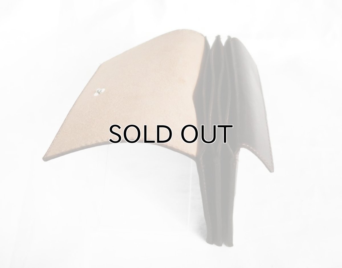 画像6: "JUTTA NEUMANN" WAITER'S WALLET  -MEDIUM SIZE-　color DARK BROWN / CAFE AU LAIT (6)