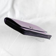 画像3: "JUTTA NEUMANN" WAITER'S WALLET  -MEDIUM SIZE-　color LAVENDER / GRAPE (3)