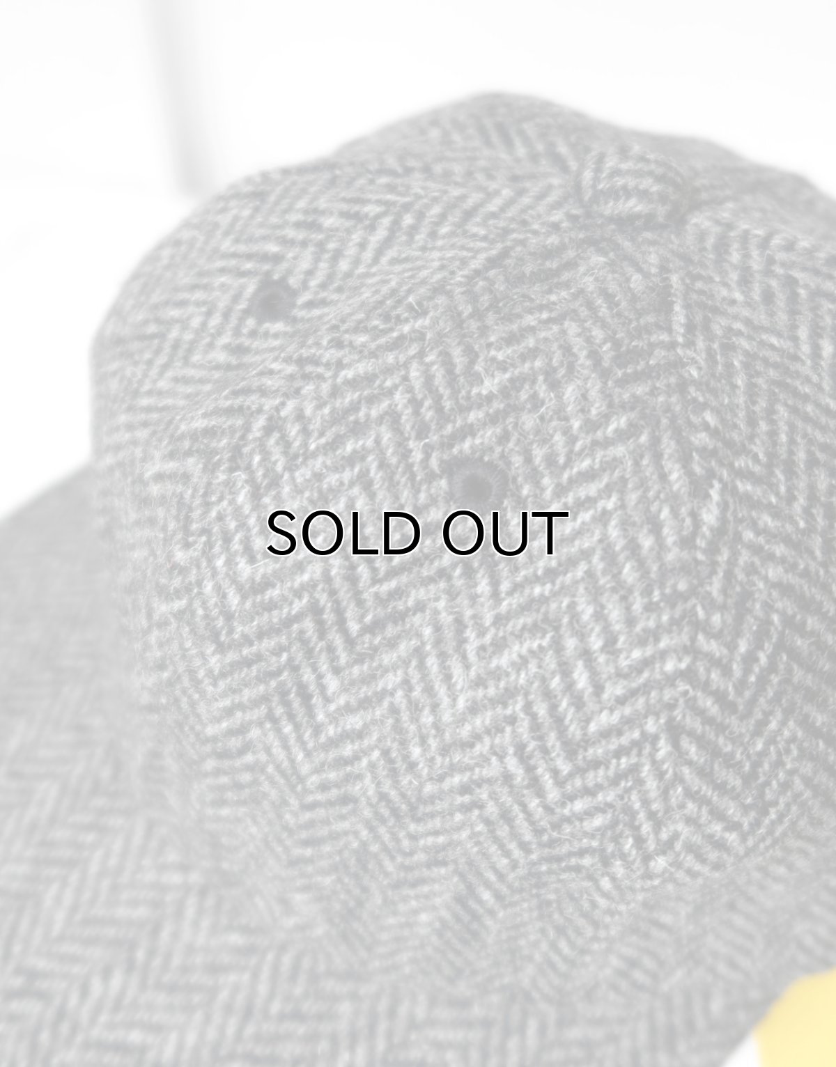 画像5: Riprap "SEMI LONG BRIM CAP" -HARRIS TWEED- color GRAY size FREE (5)