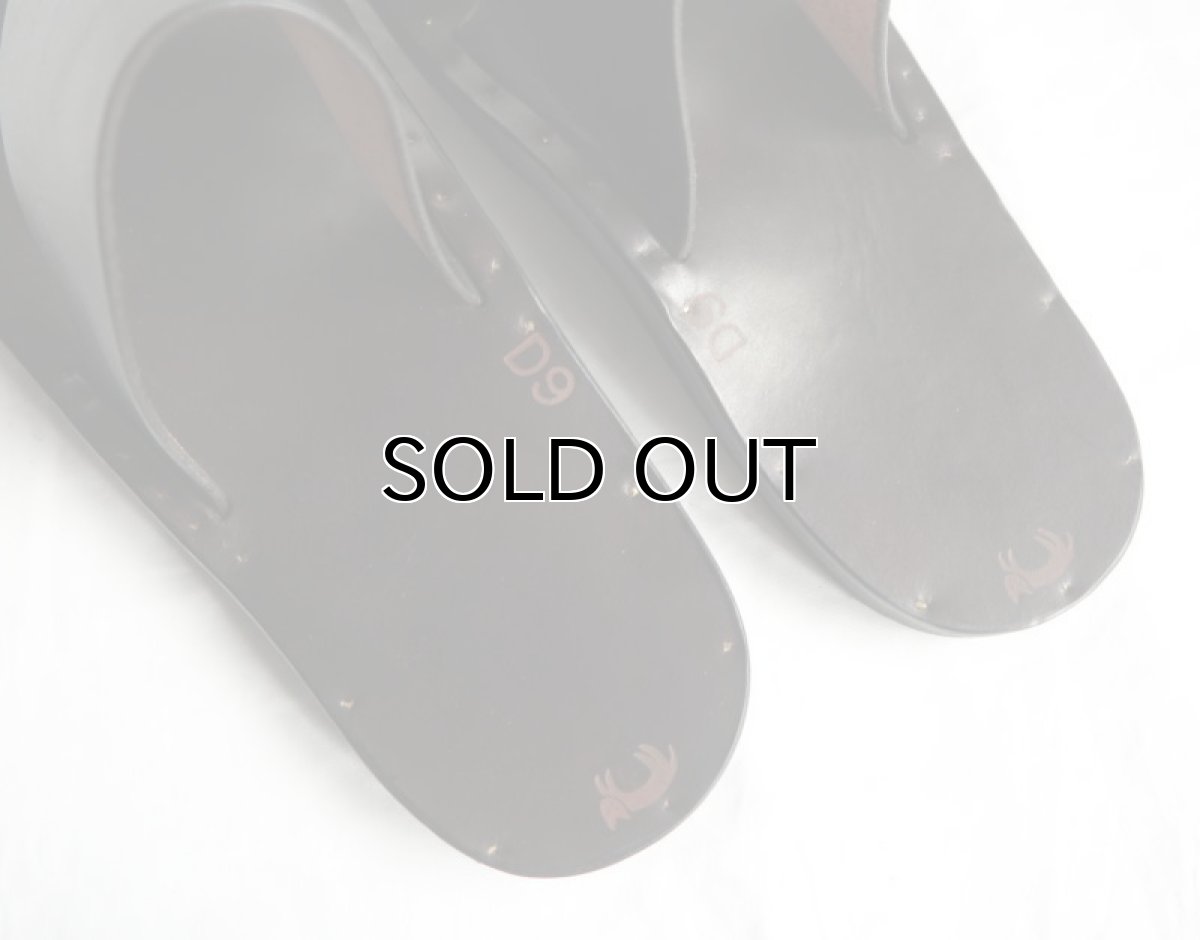 画像6: JUTTA NEUMANN "ALICE" LEATHER SANDAL color BLACK size 7D ~ 10D (6)