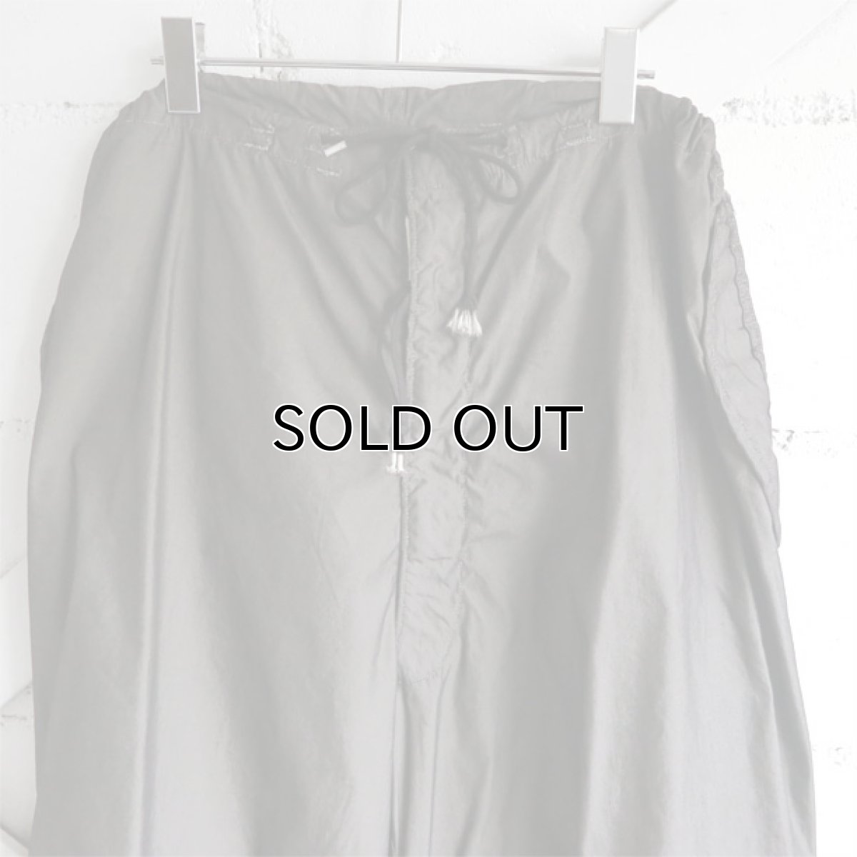 画像6: 1990's U.S. ARMY Snow Camouflage Over Trousers  -Over Dyed-　CHARCOAL　size MEDIUM-SHORT (6)