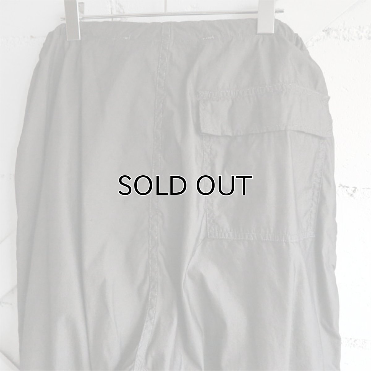 画像5: 1990's U.S. ARMY Snow Camouflage Over Trousers  -Over Dyed-　CHARCOAL　size MEDIUM-SHORT (5)