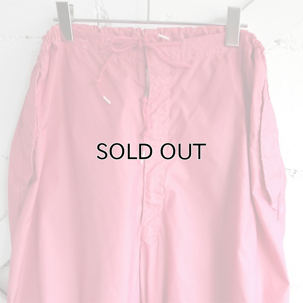 画像5: 1990's U.S. ARMY Snow Camouflage Over Trousers  -Over Dyed-　PINK　size MEDIUM-SHORT (5)