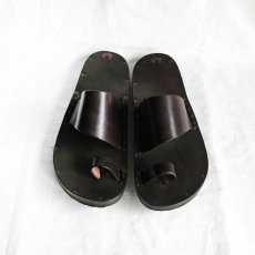 画像2: JUTTA NEUMANN "ALICE" LEATHER SANDAL　color BROWN　size 6D ~ 11D (2)