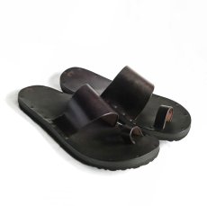 画像1: JUTTA NEUMANN "ALICE" LEATHER SANDAL　color BROWN　size 6D ~ 11D (1)