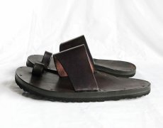 画像4: JUTTA NEUMANN "ALICE" LEATHER SANDAL　color BROWN　size 6D ~ 11D (4)