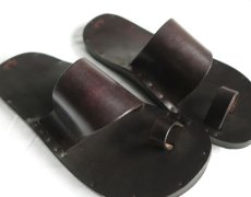 画像5: JUTTA NEUMANN "ALICE" LEATHER SANDAL　color BROWN　size 6D ~ 11D (5)