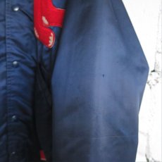 画像9: 1980's STARTER "BOSTON RED SOX" Nylon Satin Stadium Jacket　NAVY　size MEDIUM (9)