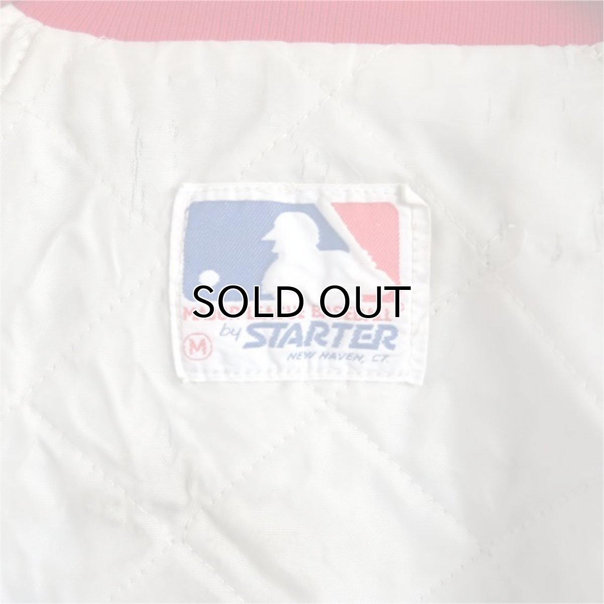 画像7: 1980's STARTER "BOSTON RED SOX" Nylon Satin Stadium Jacket　NAVY　size MEDIUM (7)